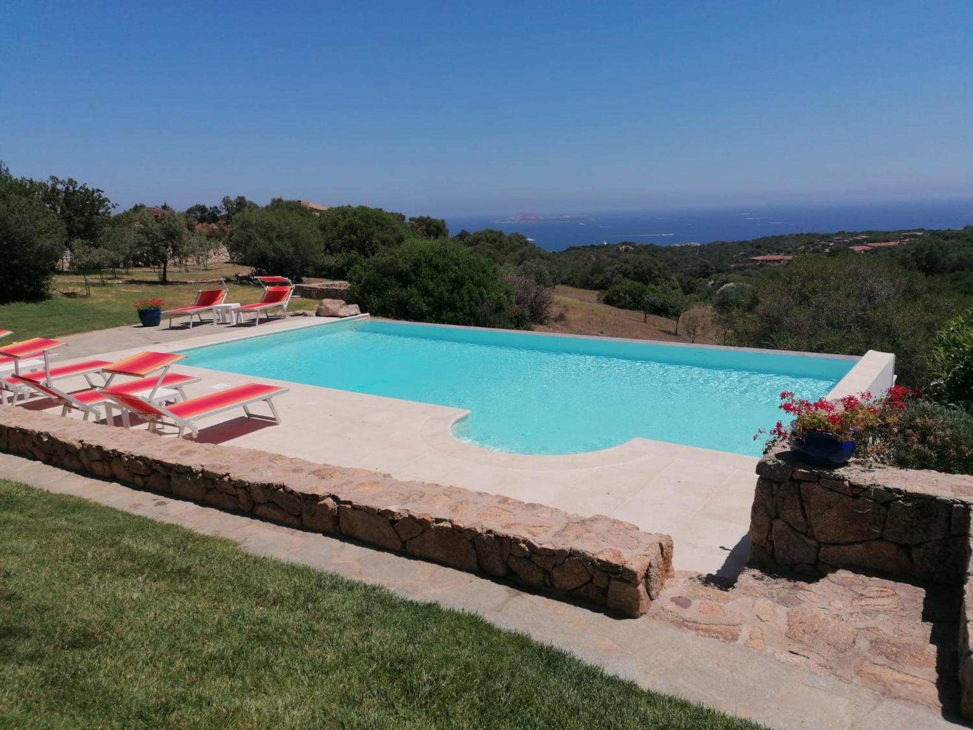 La Sima Con Piscina Vista Mare Sardegna Villa San Pantaleo