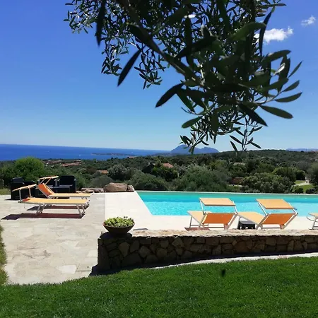 La Sima Villa Con Piscina Vista Mare San Pantaleo Sardegna Exterior photo