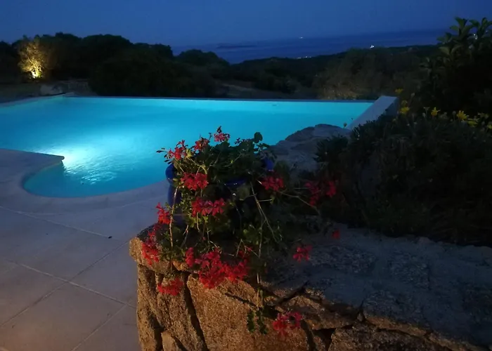La Sima Villa Con Piscina Vista Mare San Pantaleo Sardegna